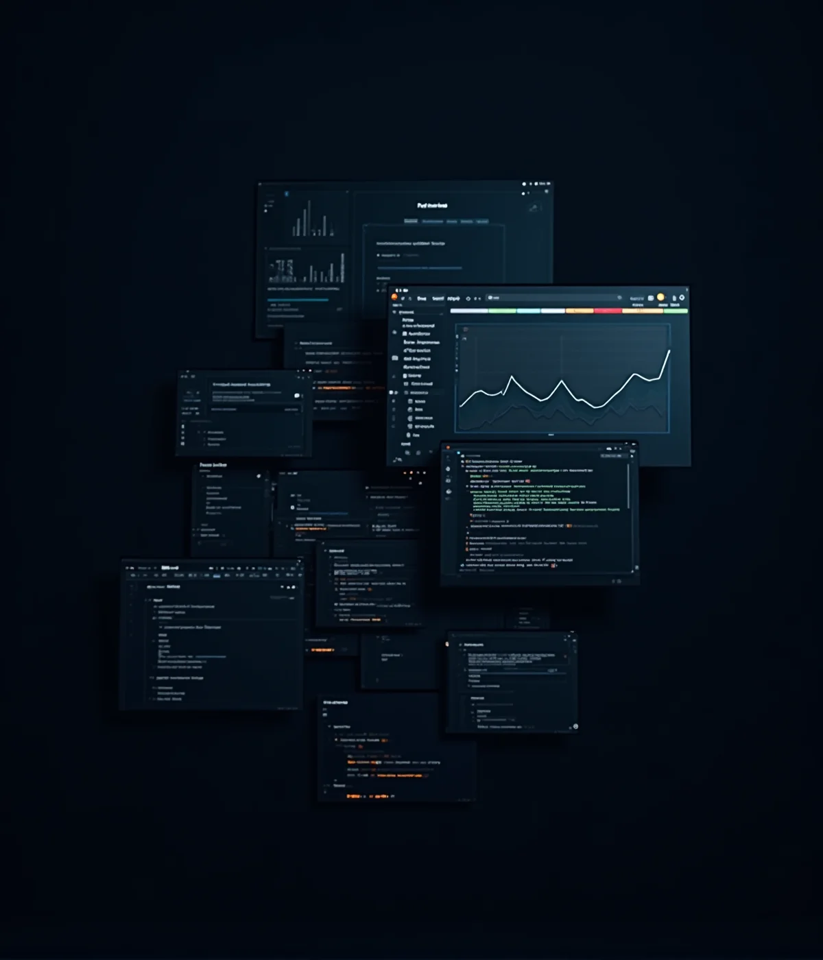 Ekrany analityczne i terminale połączone w zintegrowany system WGSC